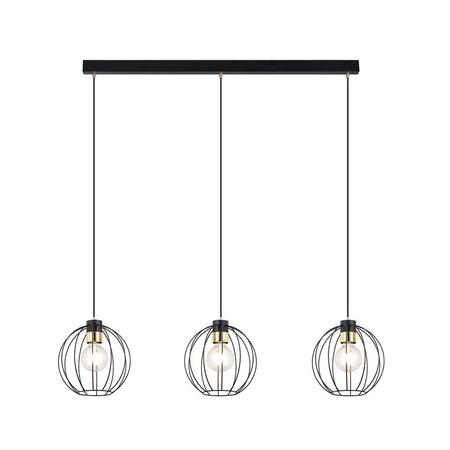 Lampa wisząca w stylu skandynawskim z 3 kloszami GINO 1222/3